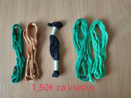 Bavlnky na vyšivanie, 