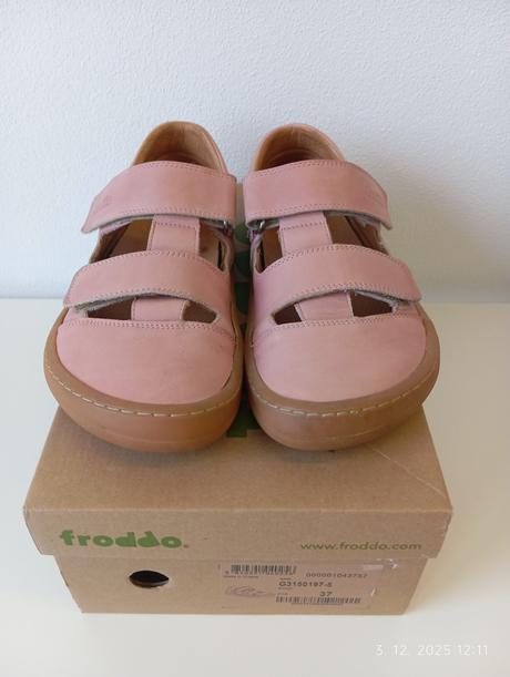 Froddo batefoot sandále pink veľk. 37, froddo,37