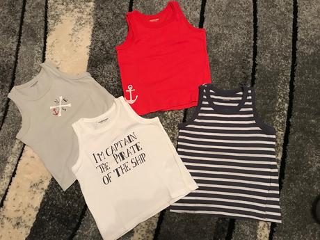 Tricko 4ks, vertbaudet,104