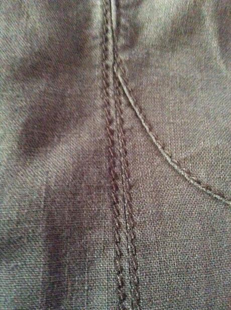 Športové vintage naturálne šaty safari, m