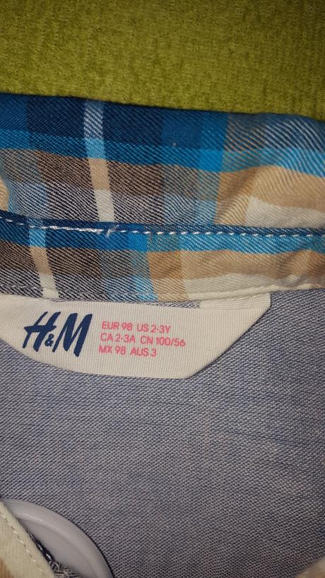 Chlapčenska košeľa h&m, h&m,98