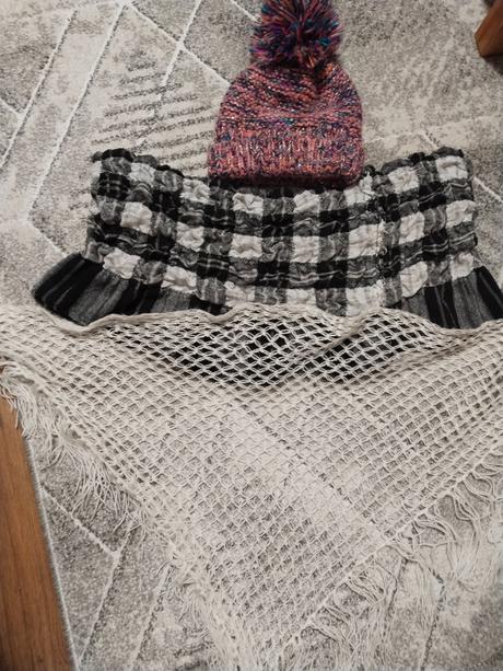 Zimná čiapka+2 šály, s