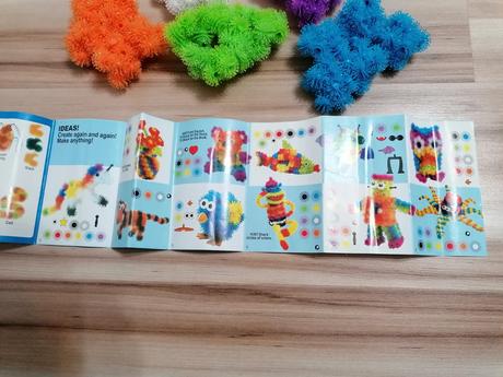 Stavebnica farebné bodliačiky, 