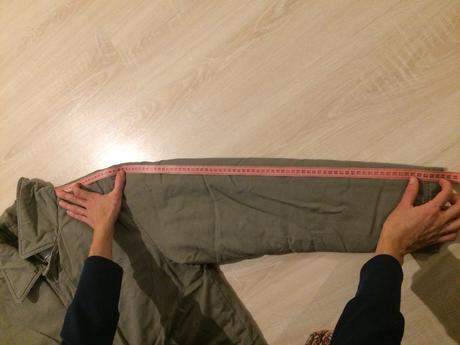 Nenoseny znackovy kabat/bunda "nf", m