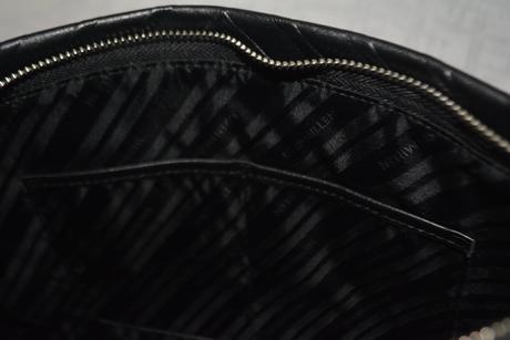 Elegantná kožená kabelka karen millen, 