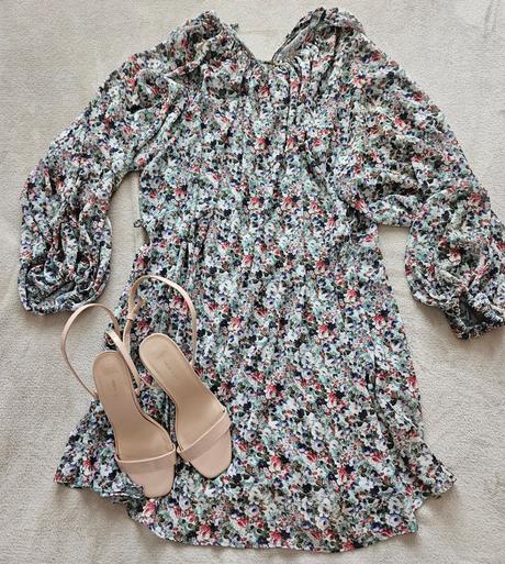 Pekné lahulinké šaty mango, mango,m