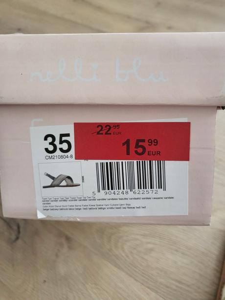 Sandálky, nelli blu,35