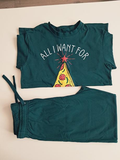 Pyzamko pizza v.146/152, h&m,152