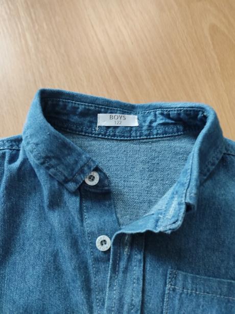 Chlapčenská riflová košeľa, pepco,122