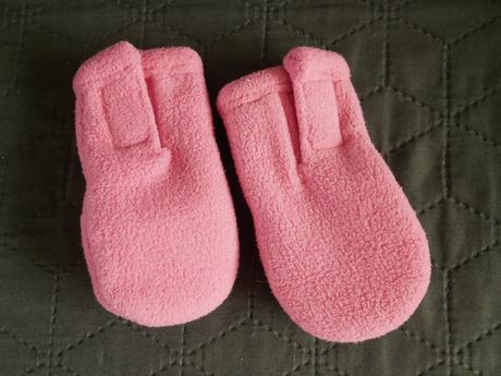 Flísove rukavičky s lepákom, gap,68