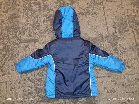 Chlapčenská zimná bunda spiderman, 98