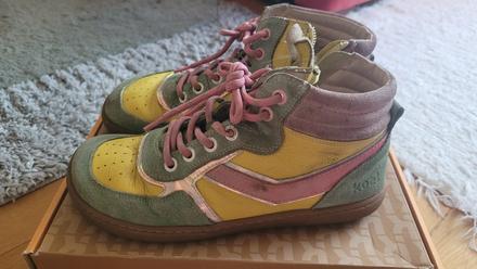 Barefoot tenisky koel danish nappa yellow, koel4kids,35