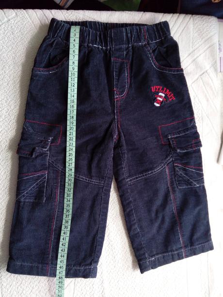 Nohavice zateplené, 80