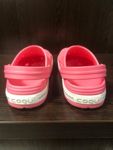 Sýto lososové crocsy, coqui, veľkosť 30/31, coqui,31