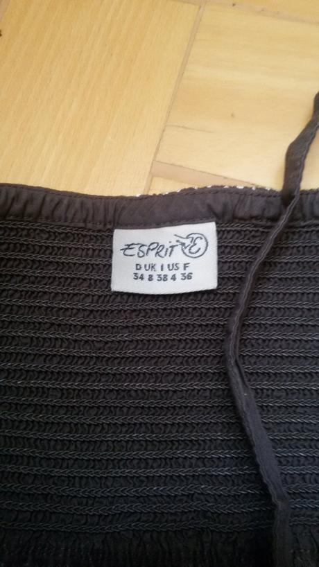 Hnede tricko na ramienka esprit, vel.s, esprit,s