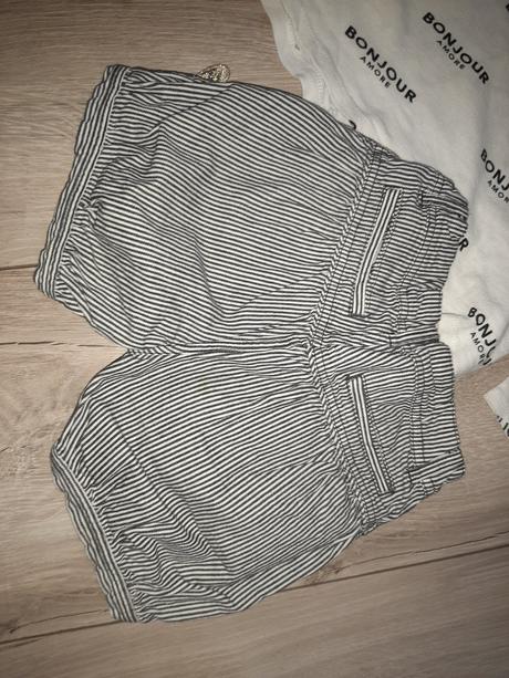 Kraťasky pdl, pulovrík zara, 122