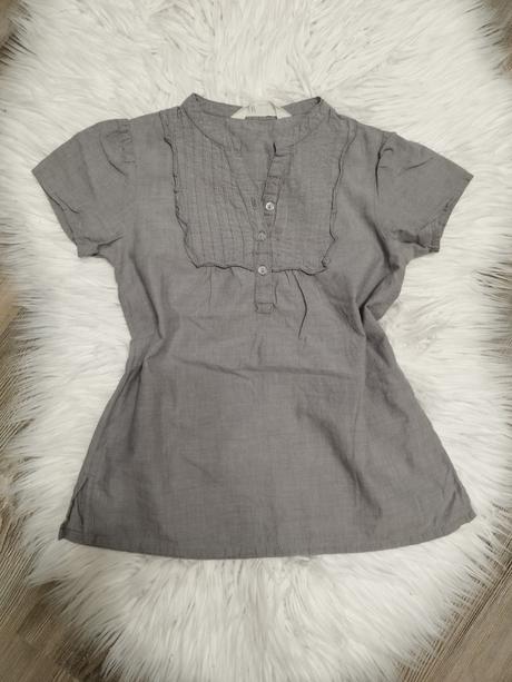 Šedá ľahká blúzka, h&m,122