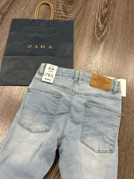 Zara nove skinny rifle na 3-4 roky, zara,104
