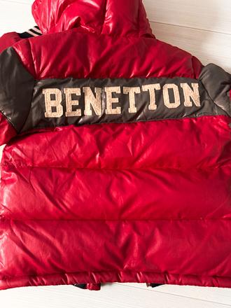 Vetrovka páperová bunda s 6-7r, benetton,122