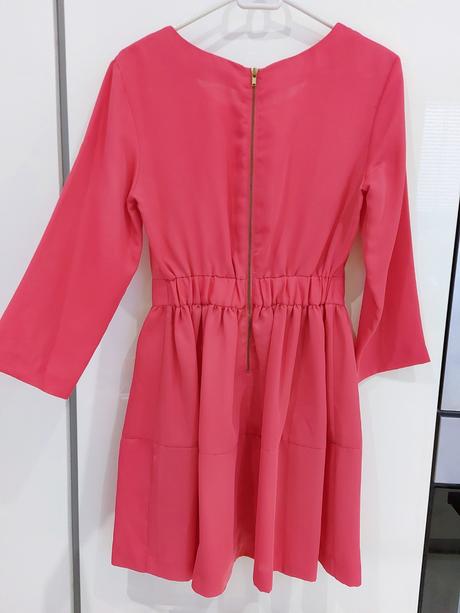 Lososové mini šaty h&m, h&m,36