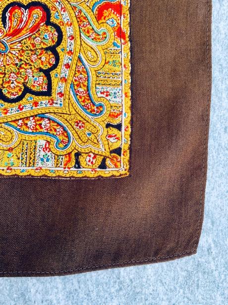 Kasmirova retro satka s tureckym vzorom, 