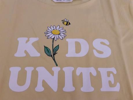 Tričko z ľahkej teplakoviny s 3/4 rukavmi, h&m,122 / 128