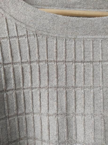 Vestička nümph s vlnou a metalickým vláknom, xl