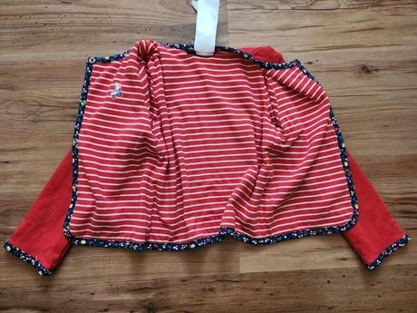 Dievčenský obojstranný kabátik, v.116, sergent maj, sergent major,116