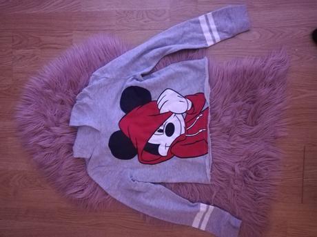Mikina mickey mouse, h&m,164