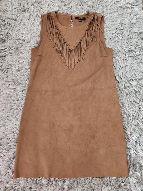 Mini šaty velúrové, amisu,40