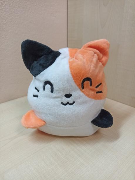 Nová náladová obojstranná plyšová mačička, 