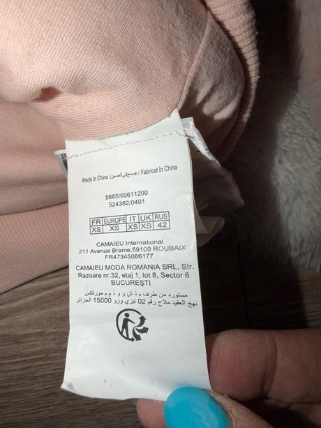 Hrubá mikina, camaieu,xs