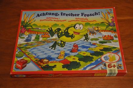 Hra achtung frecher frosch - od 6 rokov, 
