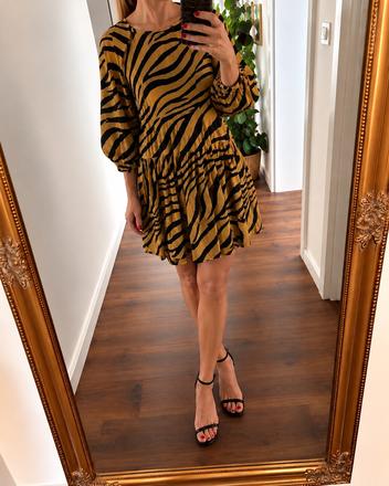 Oversize letné šaty, h&m,s
