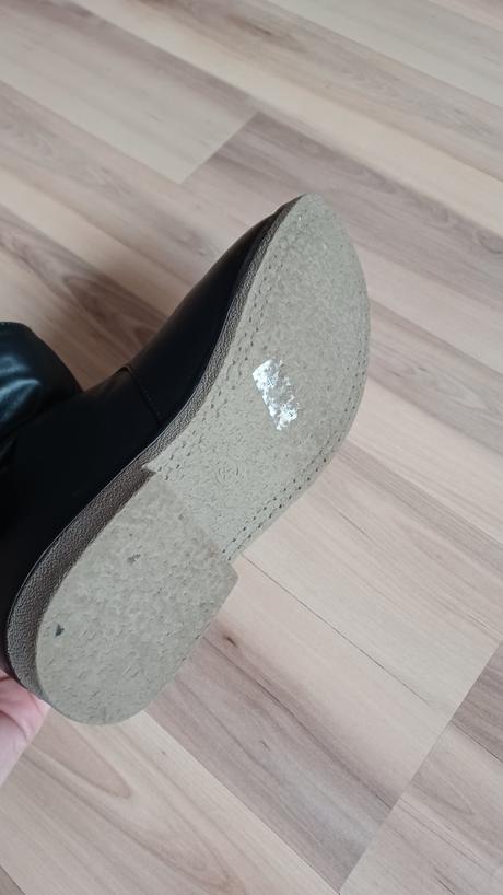 Čierne zateplené čižmy, 36