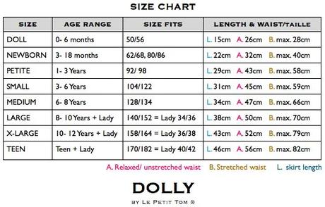 Originál dolly sukňa pre dievča+babiku, 98