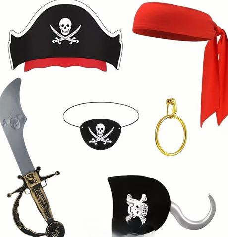 Kostým pirát, pirátka, 