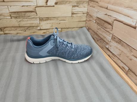 Skechers 37 - dámske svetlomodré tenisky, skechers,37