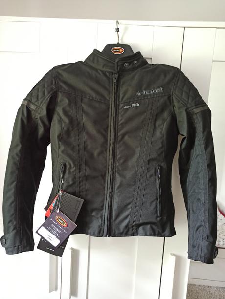 Dámska bunda na motorku s visačkou, s