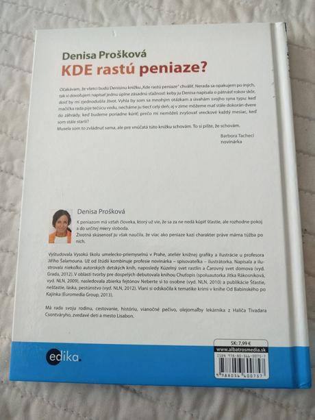 Nová detská kniha kde rastú peniaze,