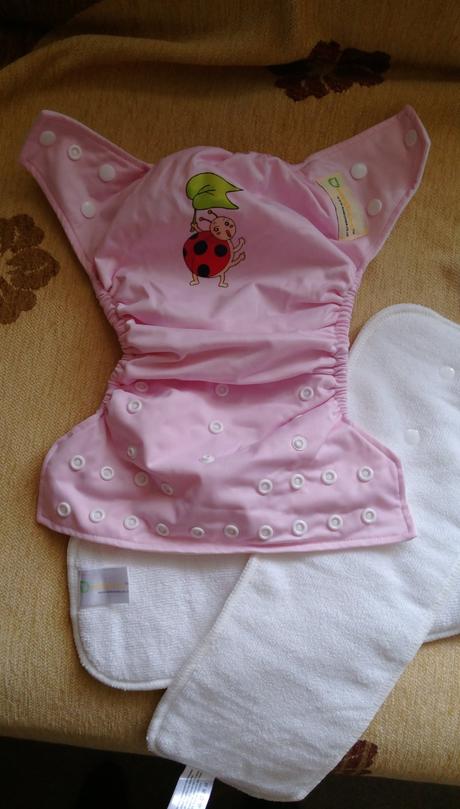 Kapsove nohavičky + 2 vkladacie plienky, dudeybaba