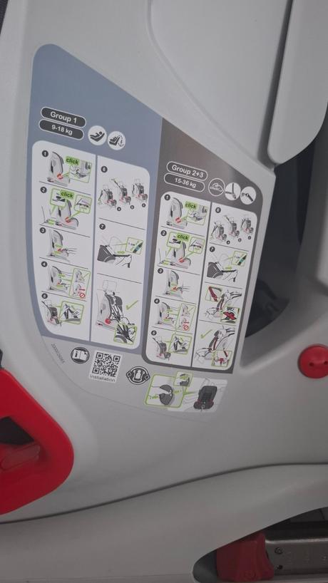 Römer britax advansafix iii sict, 9-36kg, britax