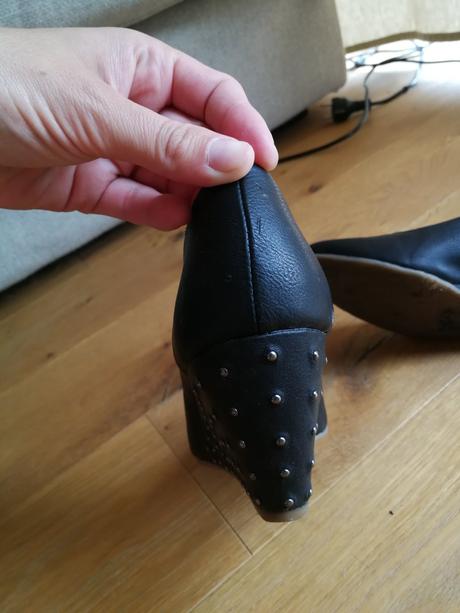 Čierne topánky s. oliver 38, s.oliver,38