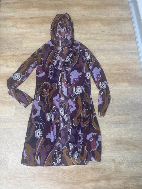 Priesvitný prehoz / kardigán, kenvelo,s