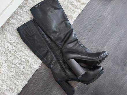 Kožené čižmy solo femme 39, 39