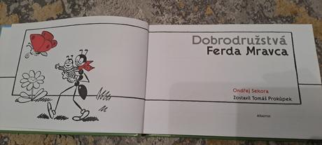 Dobrodružstvá ferda mravca - kniha je ako nová,