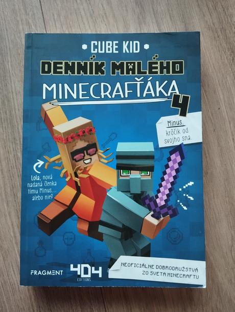 Denník malého minecrafťáka 1,2,3,4,
