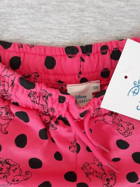 Šortky + tričko -nenosené, 134