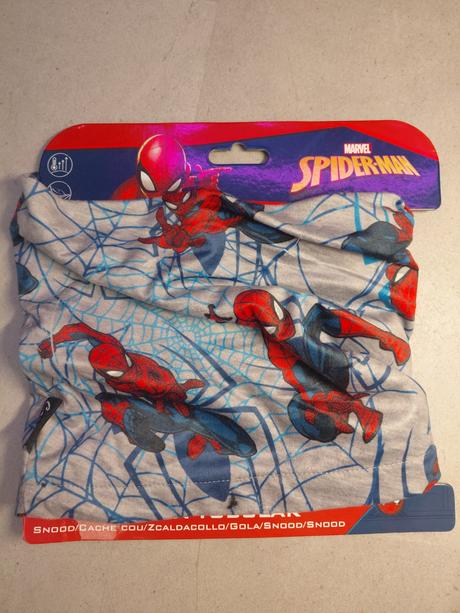 Pufka-šál spidermen, marvel