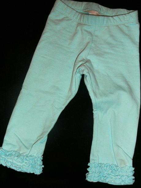 Legíny s volánikmi, h&m,86